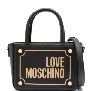 Love Moschino logo-print tote bag