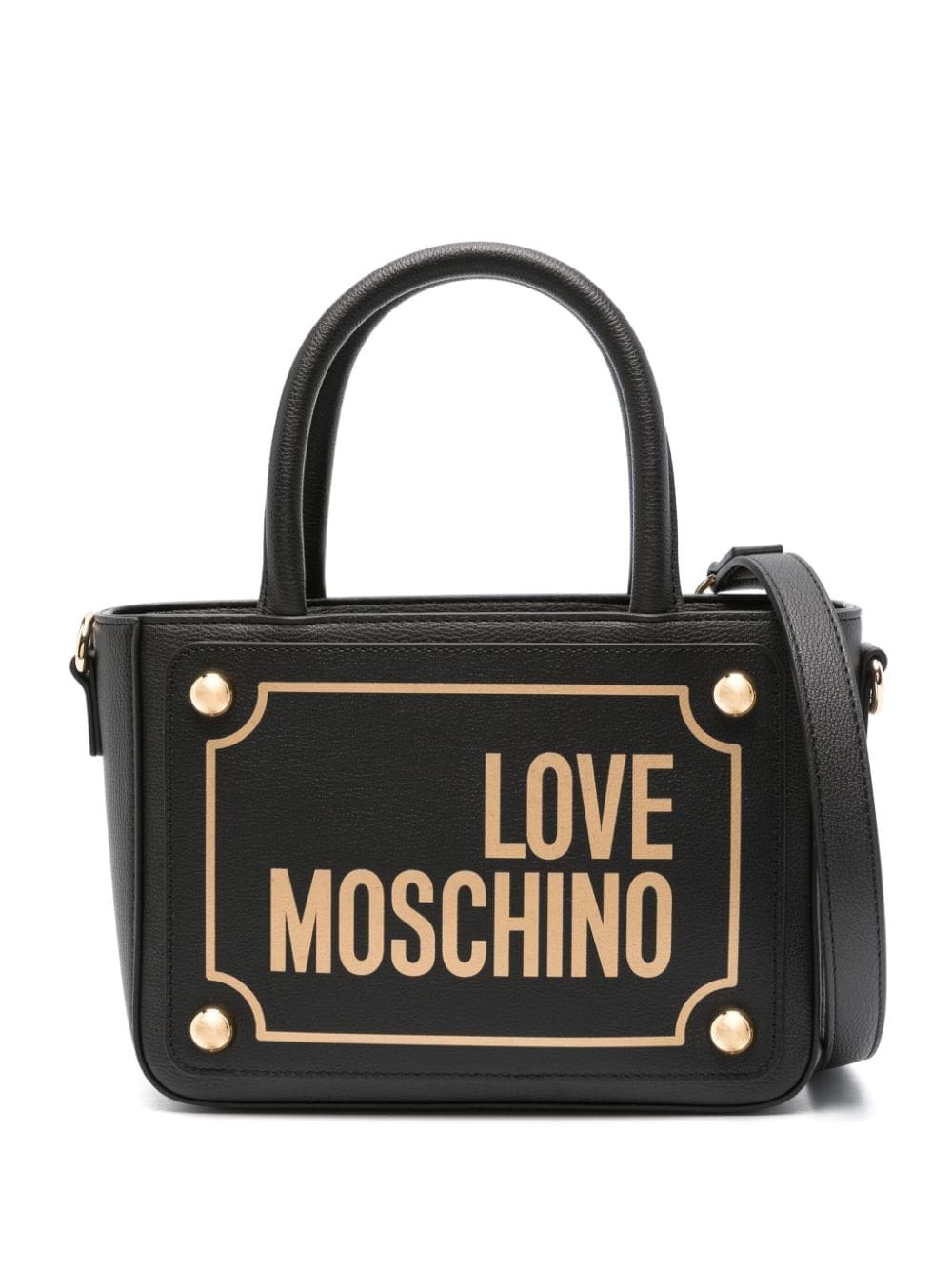 Love Moschino logo-print tote bag