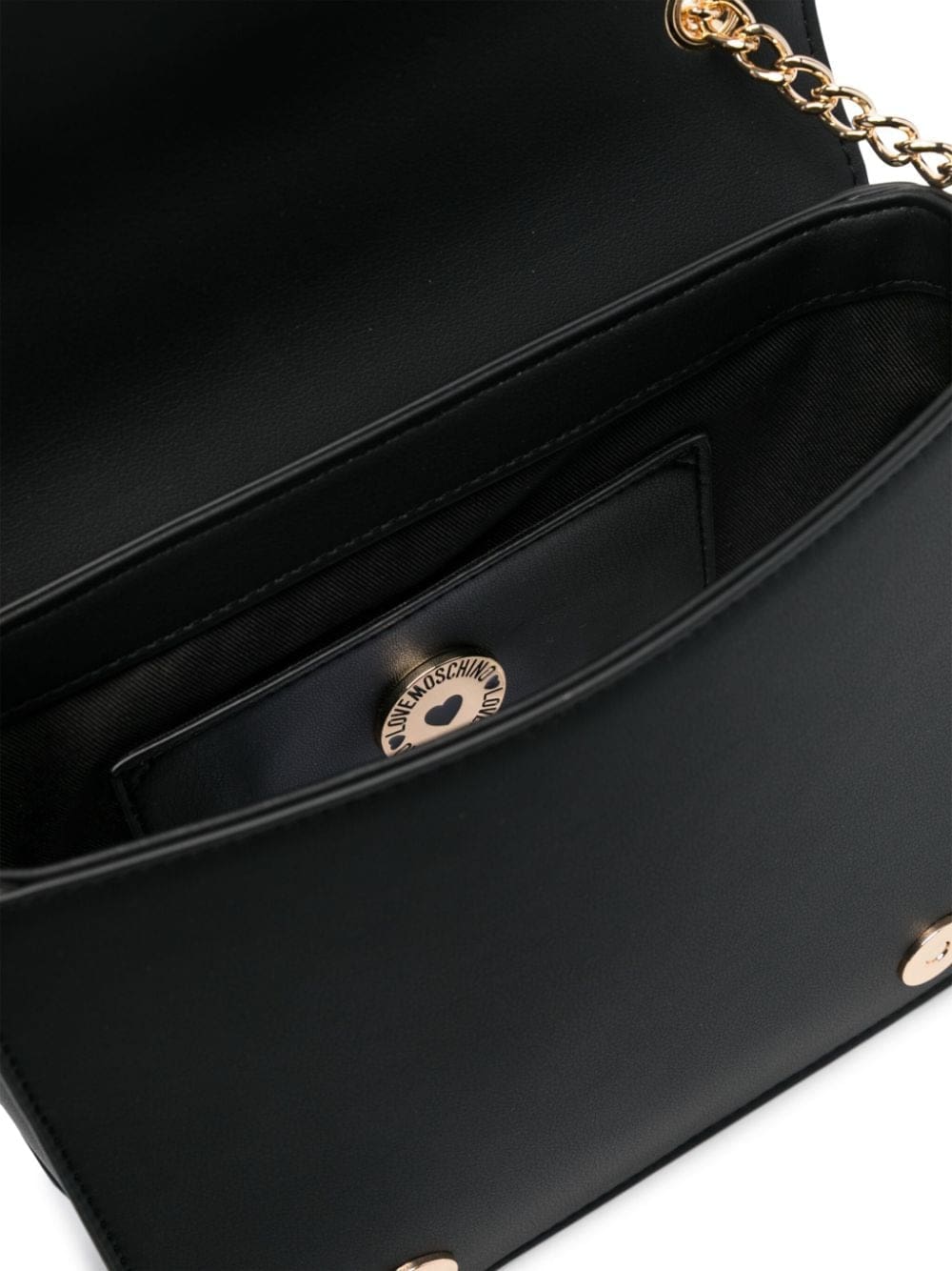 Love Moschino logo-lettering shoulder bag - Image 5