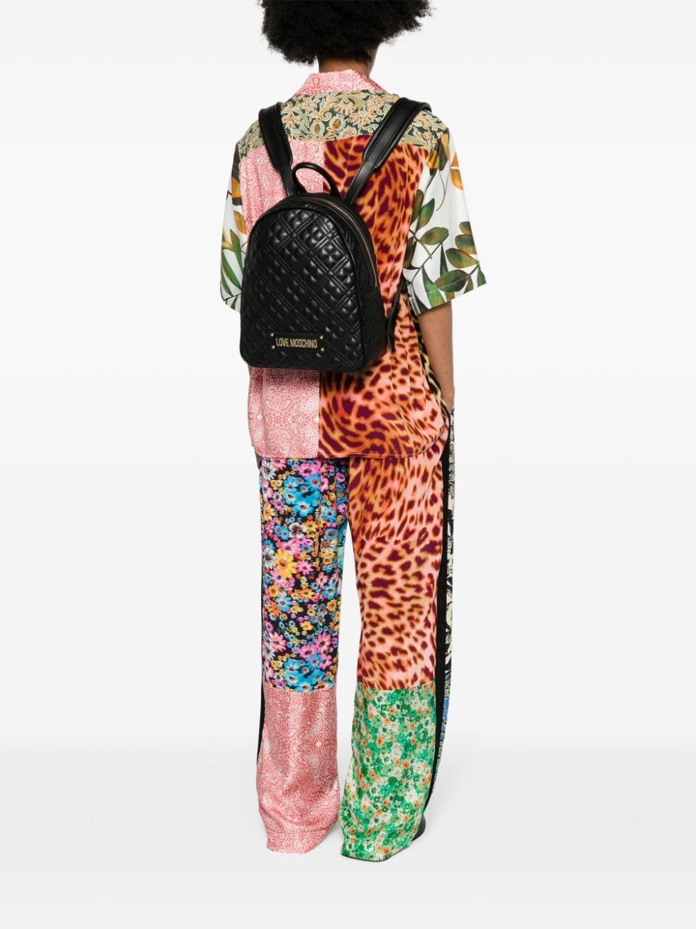 Love Moschino logo-lettering backpack - Image 2