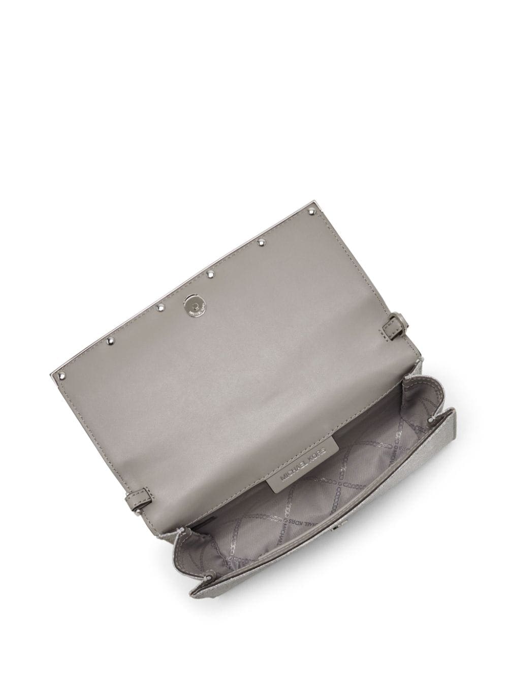 Michael Kors large Mona glitter clutch bag - Image 3