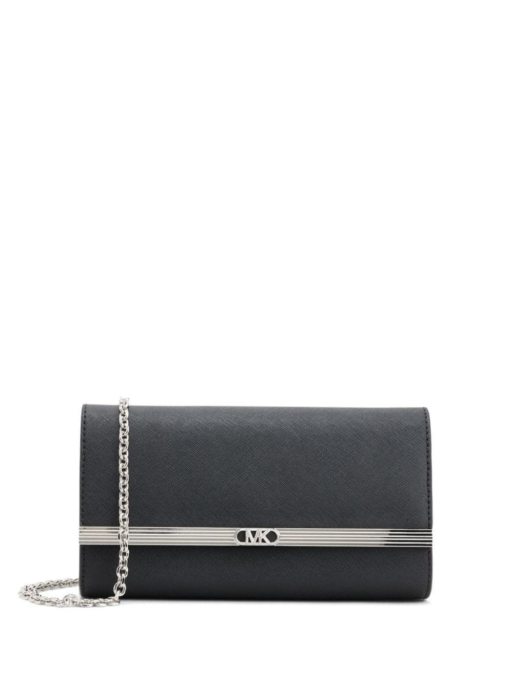 Michael Kors large Mona leather clutch bag
