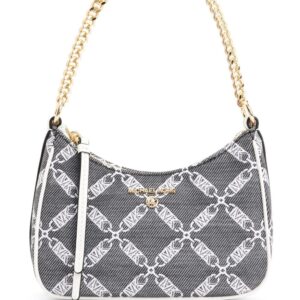 Michael Kors monogram-pattern shoulder bag