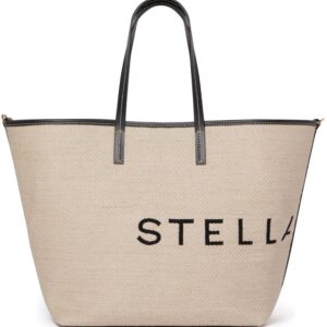 Stella McCartney jacquard-logo tote bag