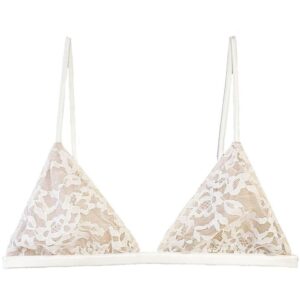 Fleur Du Mal Venus lace triangle bra
