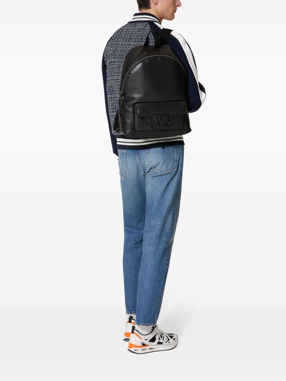 Valentino Garavani VLogo Signature leather backpack - Image 2