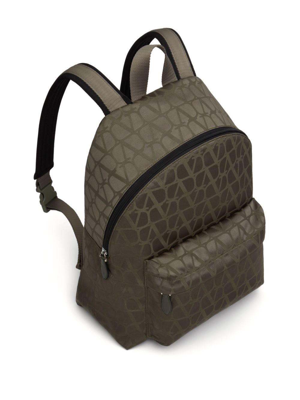 Valentino Garavani Toile Iconographe leather-trim backpack - Image 5