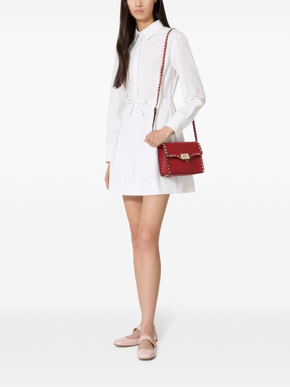 Valentino Garavani Rockstud leather crossbody bag - Image 2