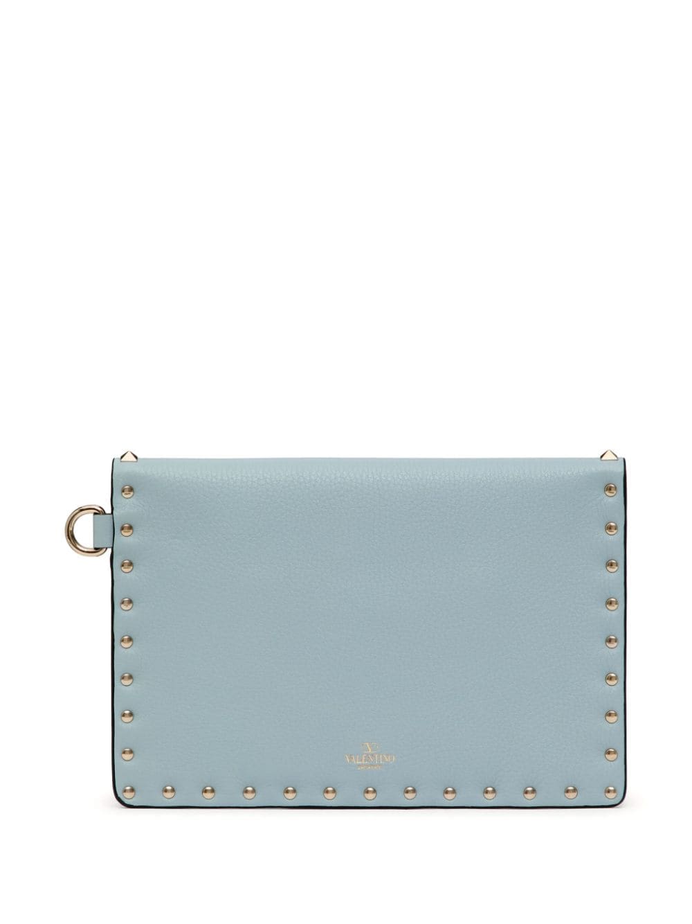 Valentino Garavani Rockstud leather clutch bag - Image 3