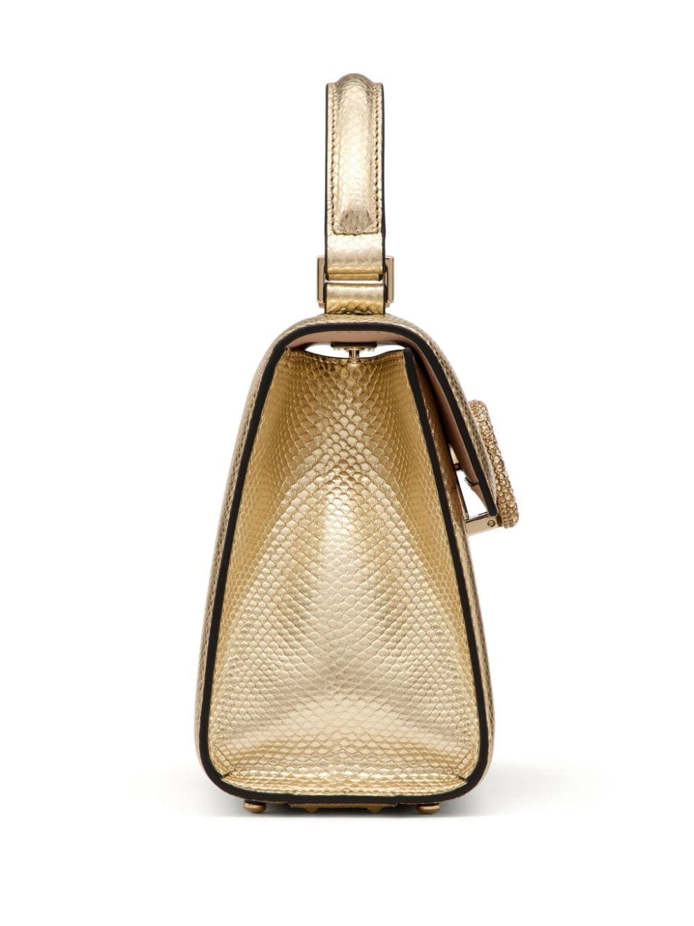 Valentino Garavani mini VSling metallic tote bag - Image 5