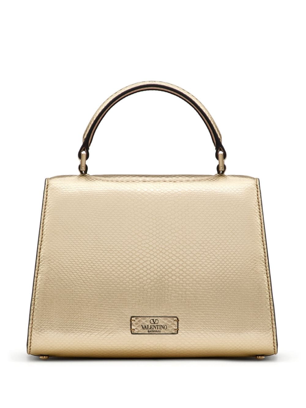 Valentino Garavani mini VSling metallic tote bag - Image 3