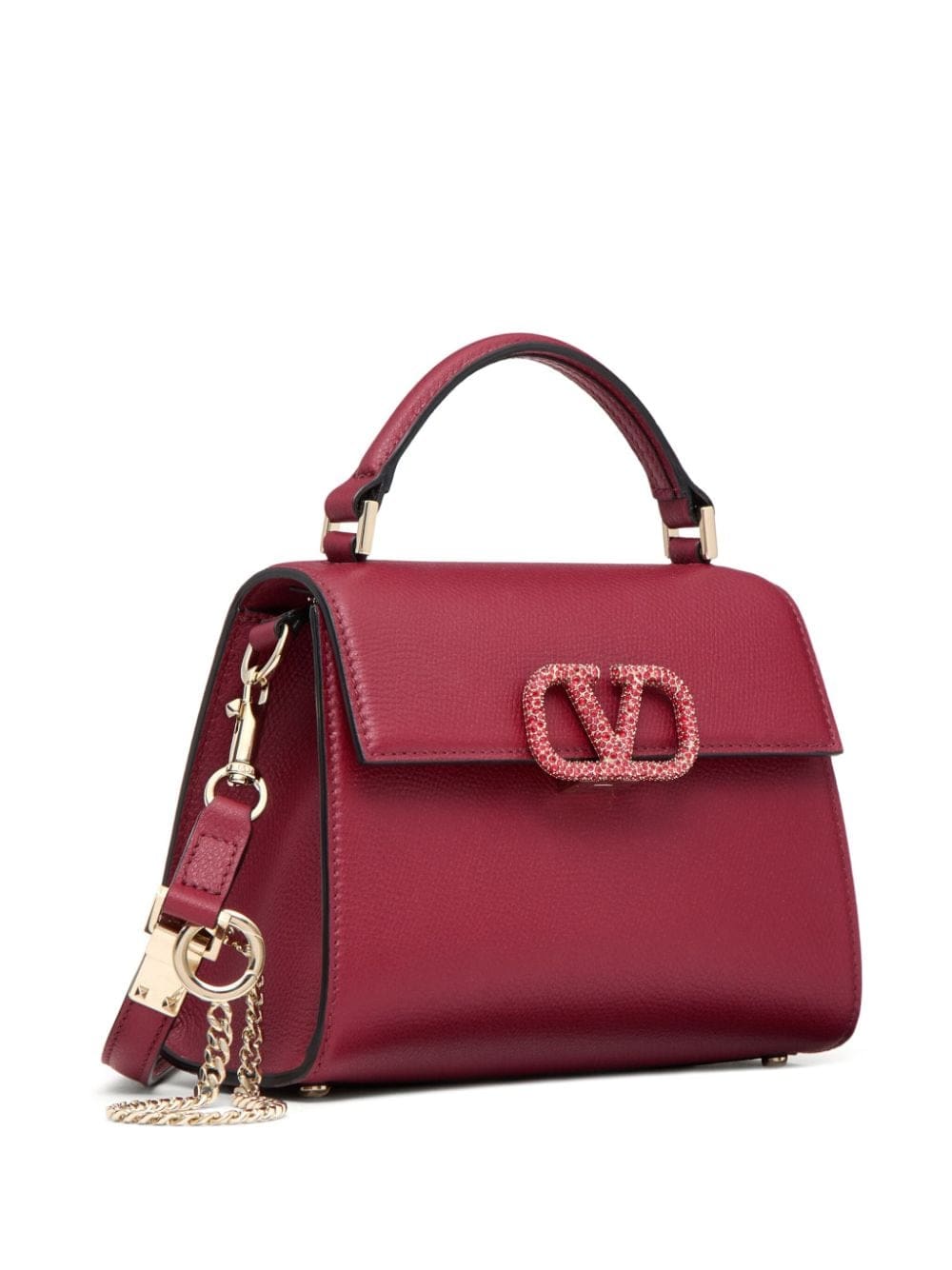 Valentino Garavani mini VSling leather tote bag - Image 4