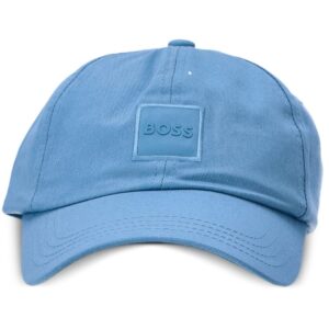 BOSS logo-appliqué cotton cap