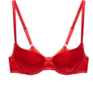 Fleur Du Mal Luxe satin balconette bra