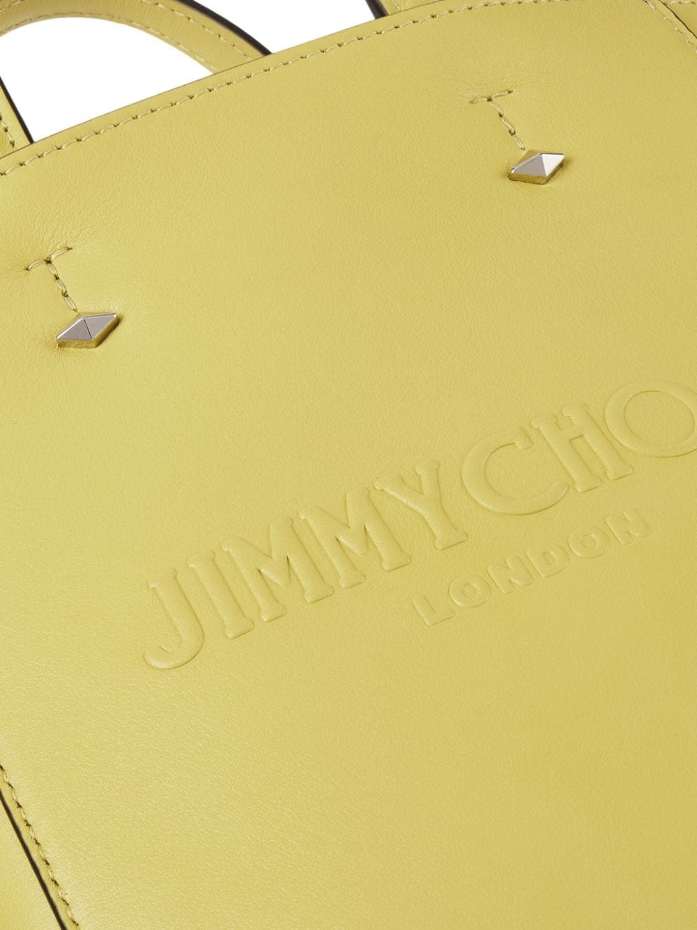 Jimmy Choo Lenny debossed-logo leather tote bag - Image 5