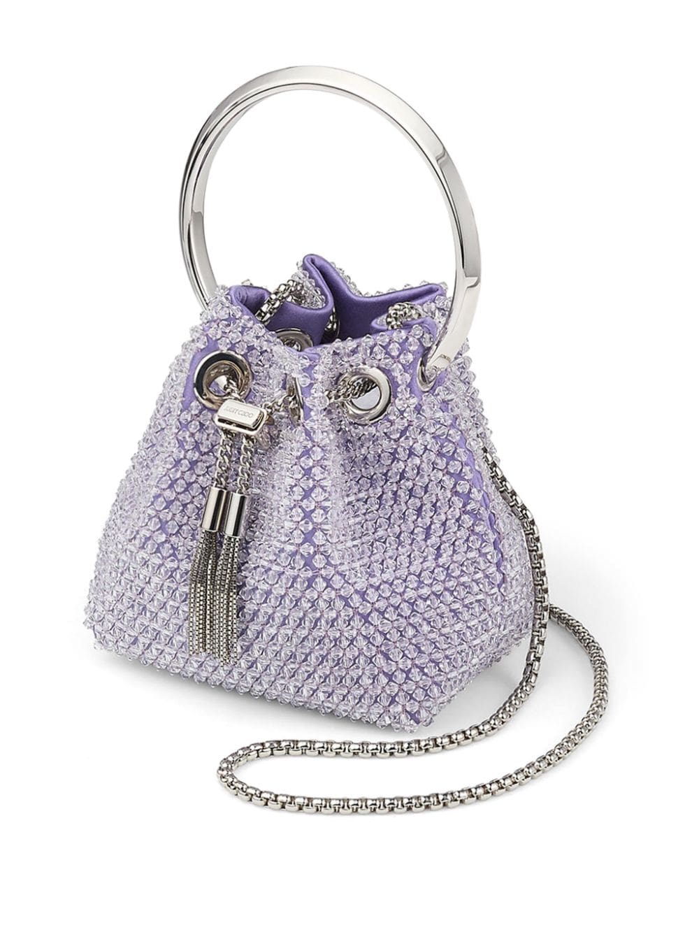 Jimmy Choo Micro Bon Bon beaded tote bag - Image 3