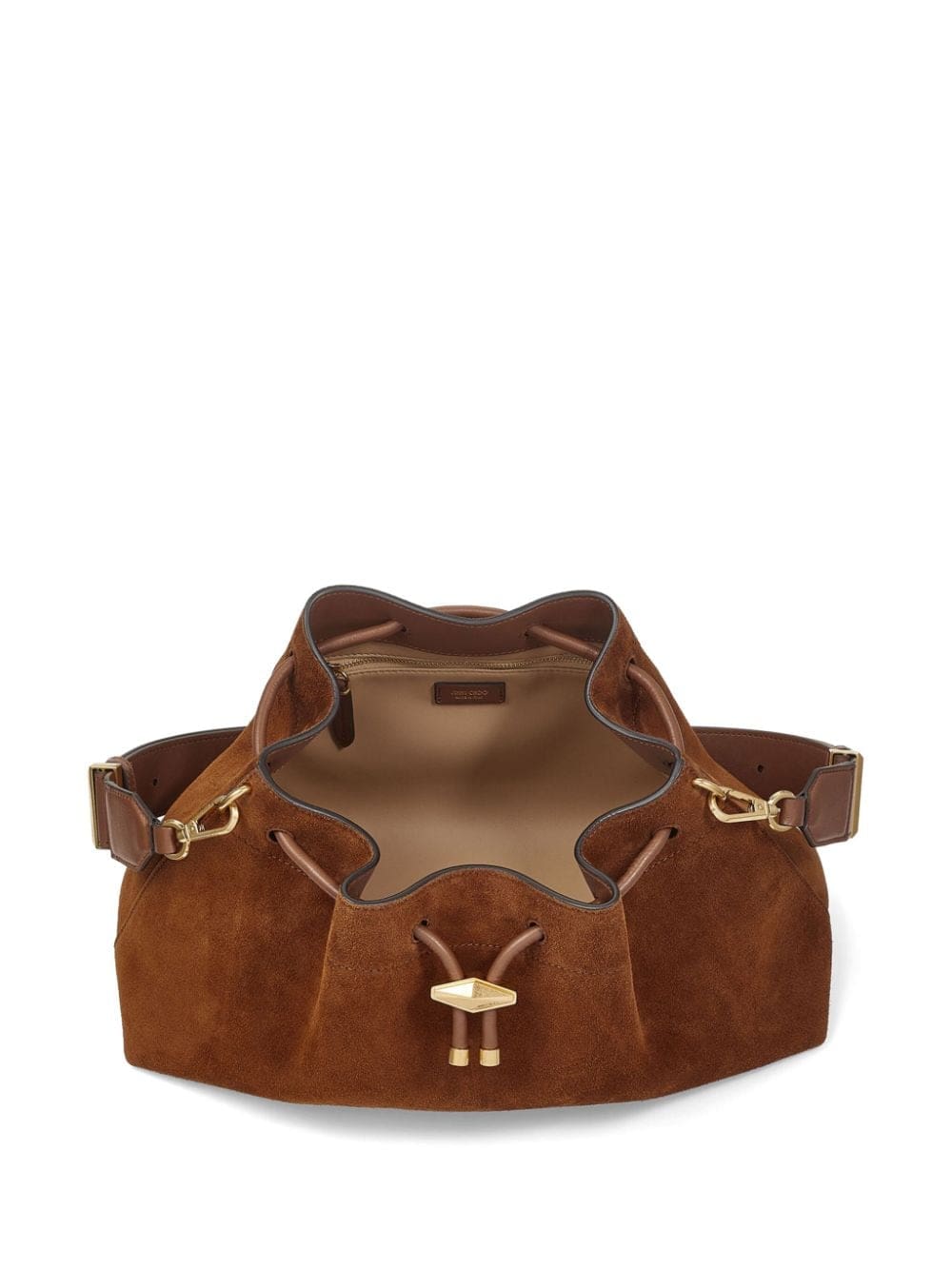 Jimmy Choo Cinch M suede shoulder bag - Image 4