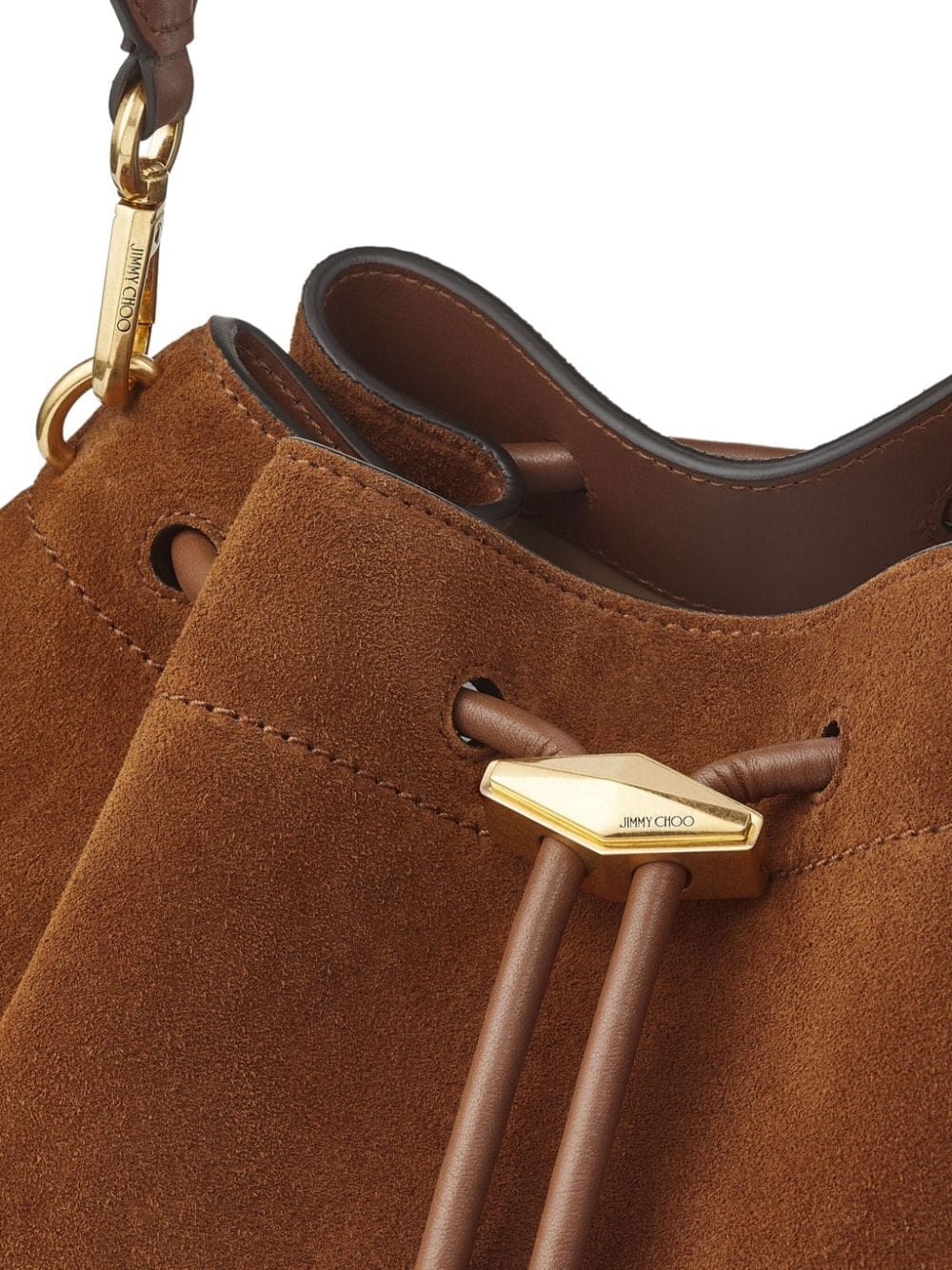 Jimmy Choo Cinch M suede shoulder bag - Image 5