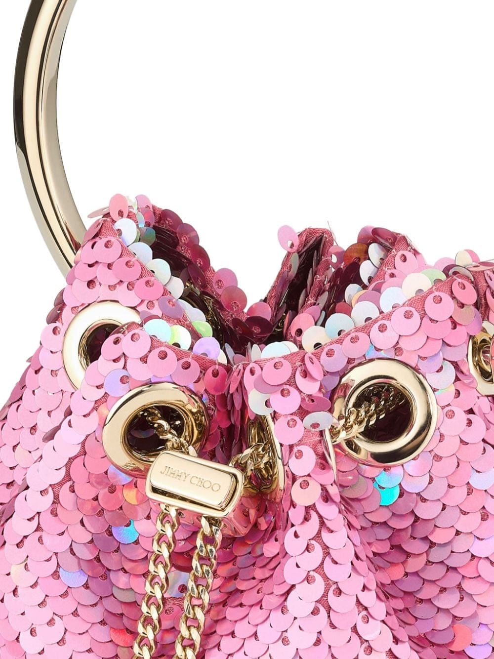 Jimmy Choo micro Bon Bon bucket bag - Image 4