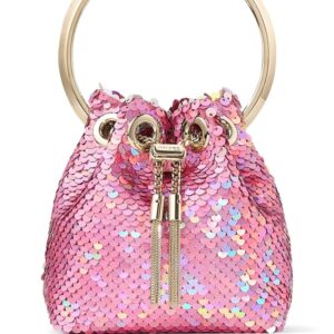 Jimmy Choo micro Bon Bon bucket bag