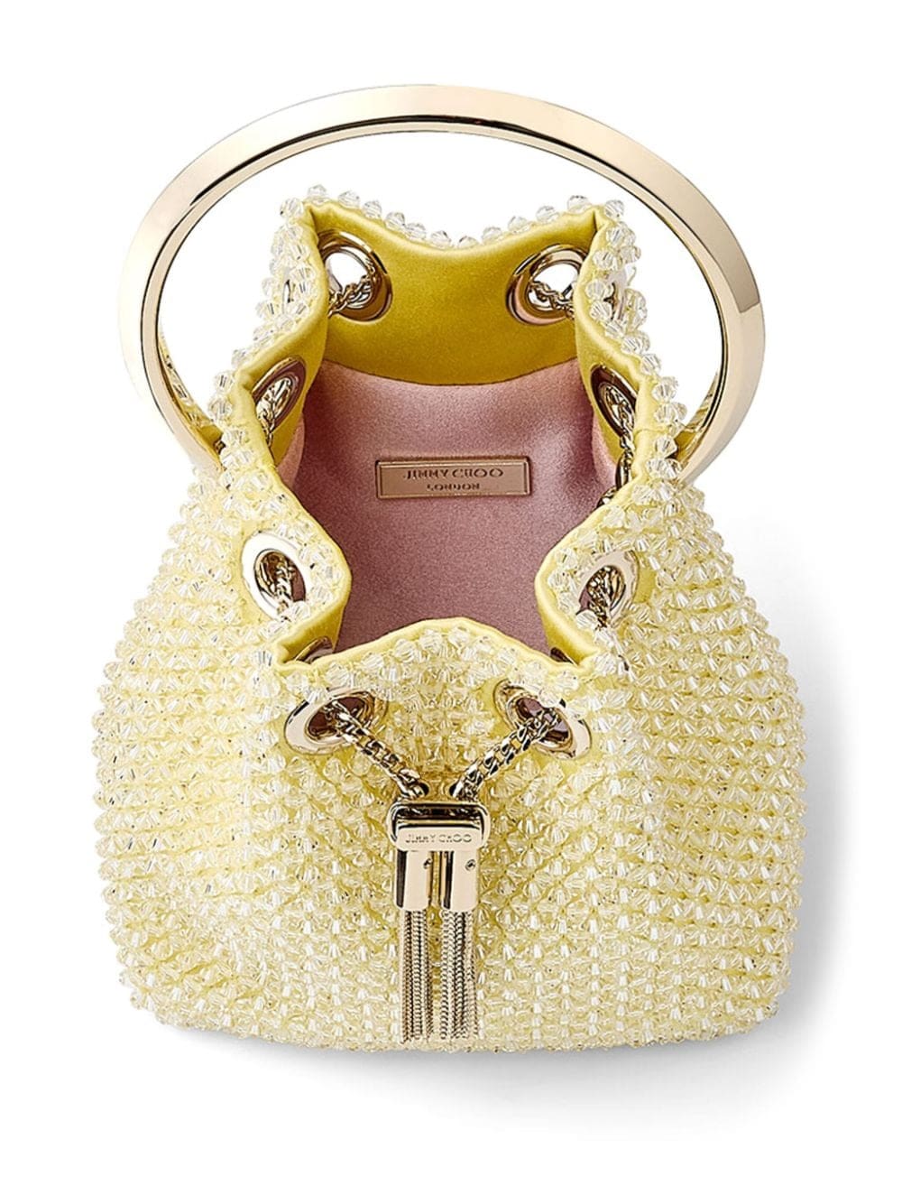 Jimmy Choo Micro Bon Bon beaded tote bag - Image 5