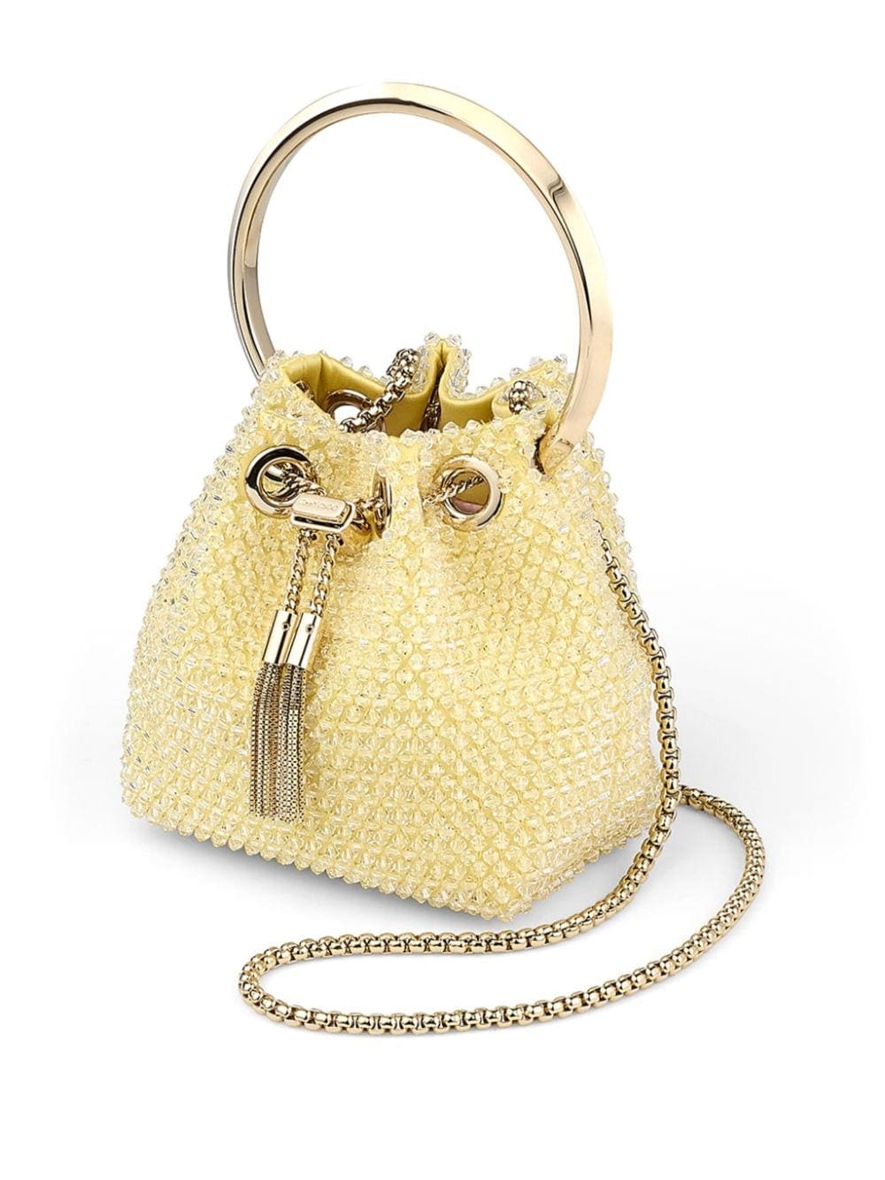 Jimmy Choo Micro Bon Bon beaded tote bag - Image 3