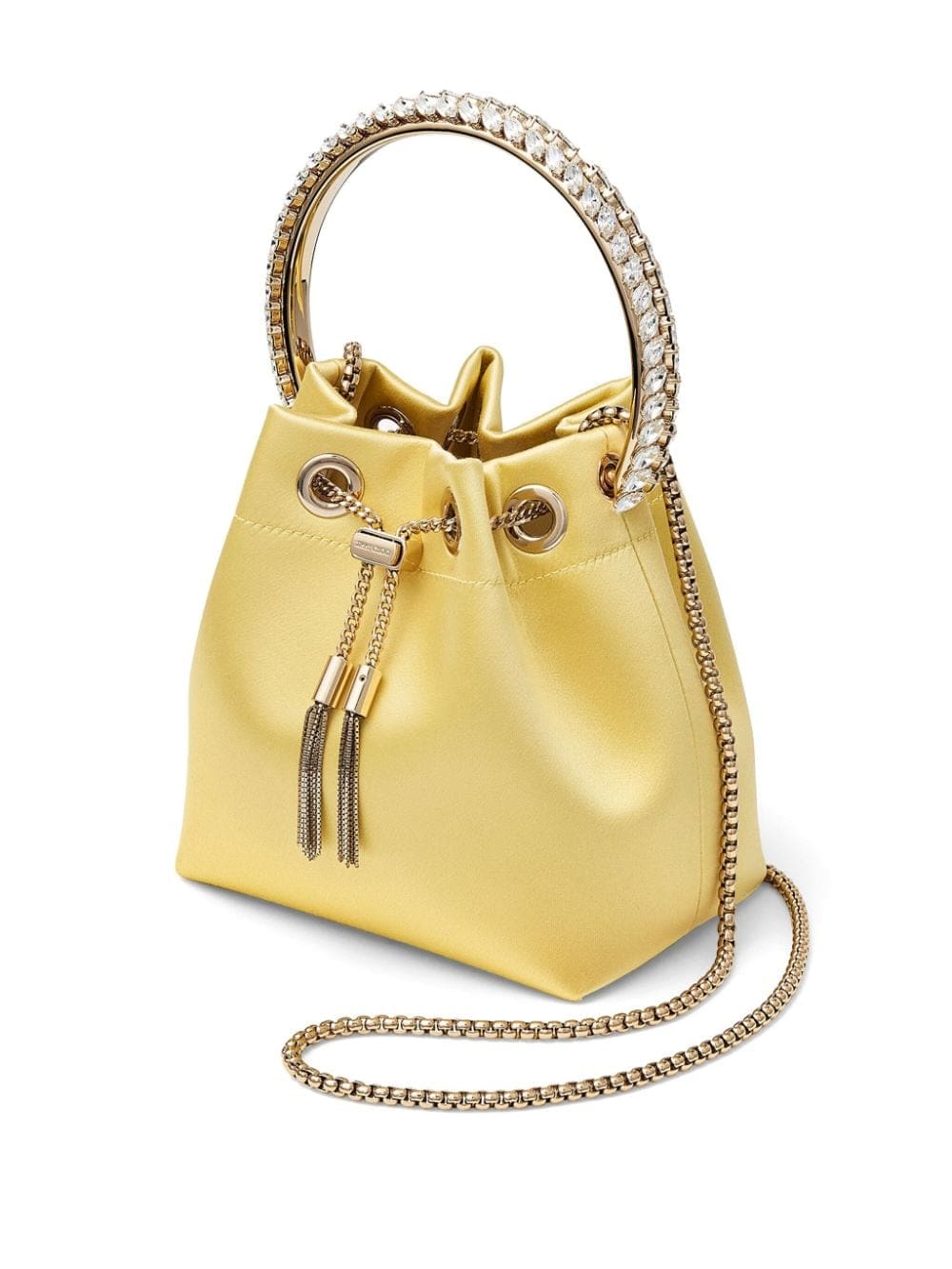 Jimmy Choo Bon Bon satin tote bag - Image 3