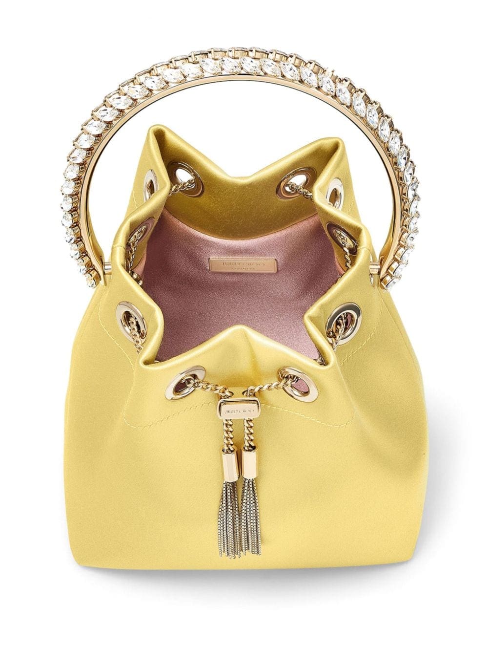 Jimmy Choo Bon Bon satin tote bag - Image 4