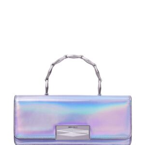 Jimmy Choo Diamond Chain iridescent-effect tote bag
