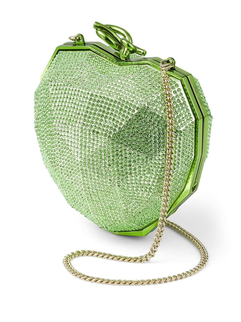 Jimmy Choo Faceted Heart clutch bag - Image 2