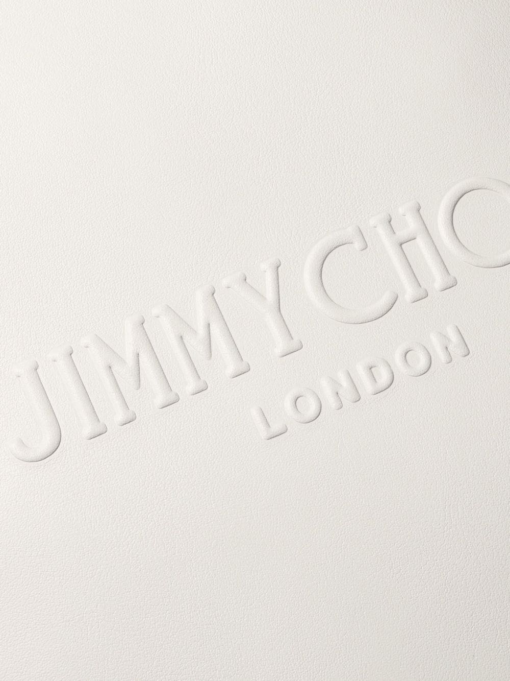 Jimmy Choo Lenny debossed-logo leather tote bag - Image 5