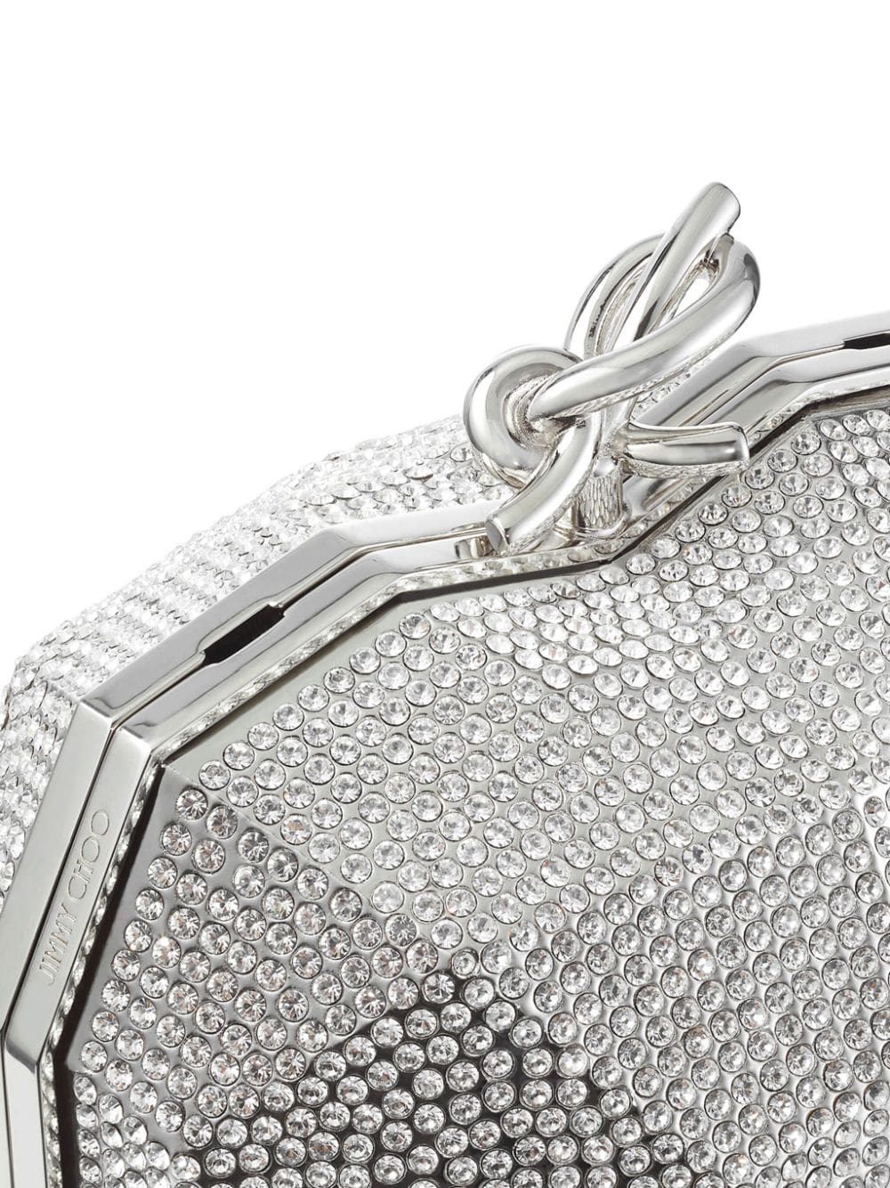 Jimmy Choo Faceted Heart clutch bag - Image 3