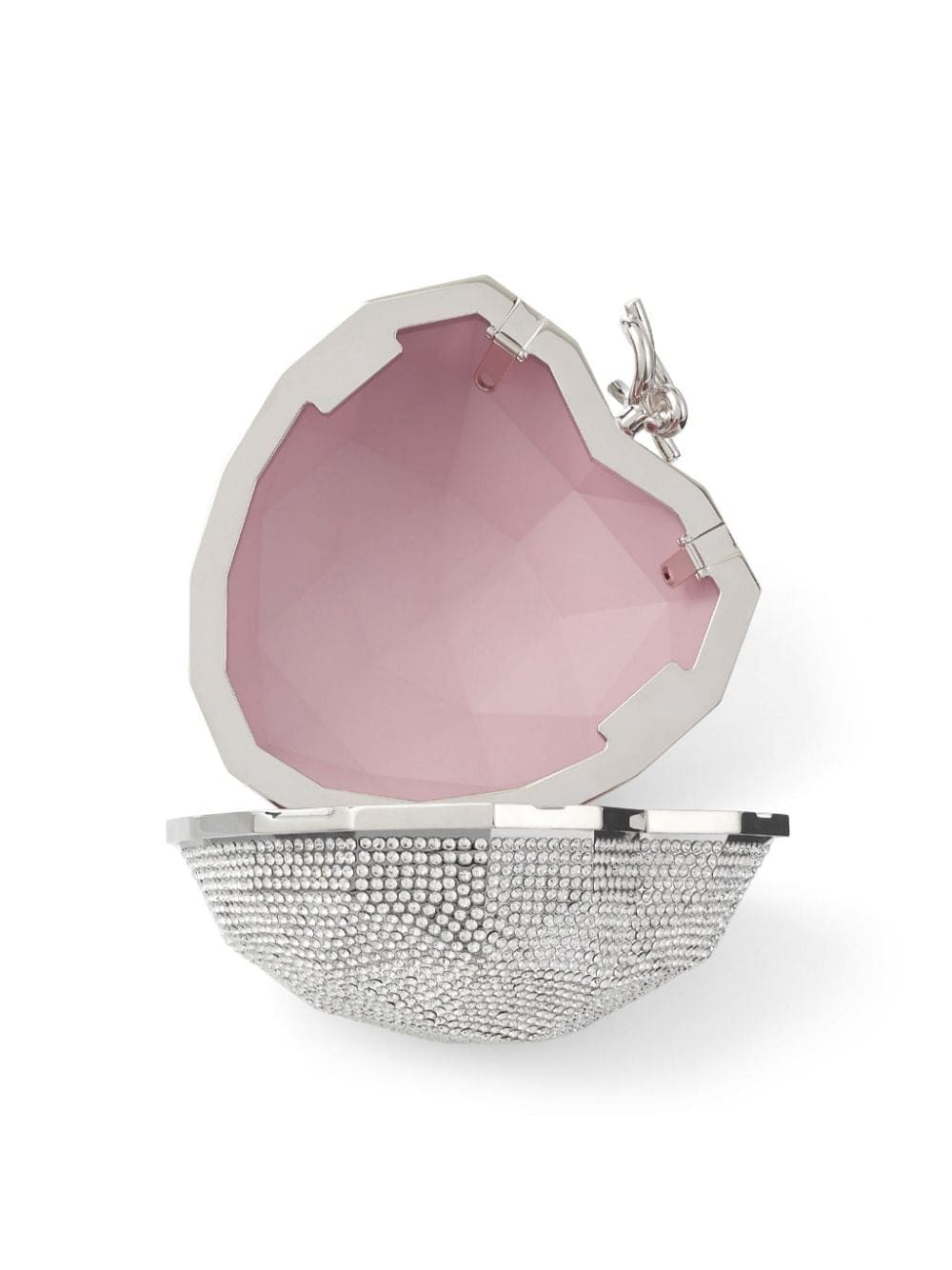 Jimmy Choo Faceted Heart clutch bag - Image 4
