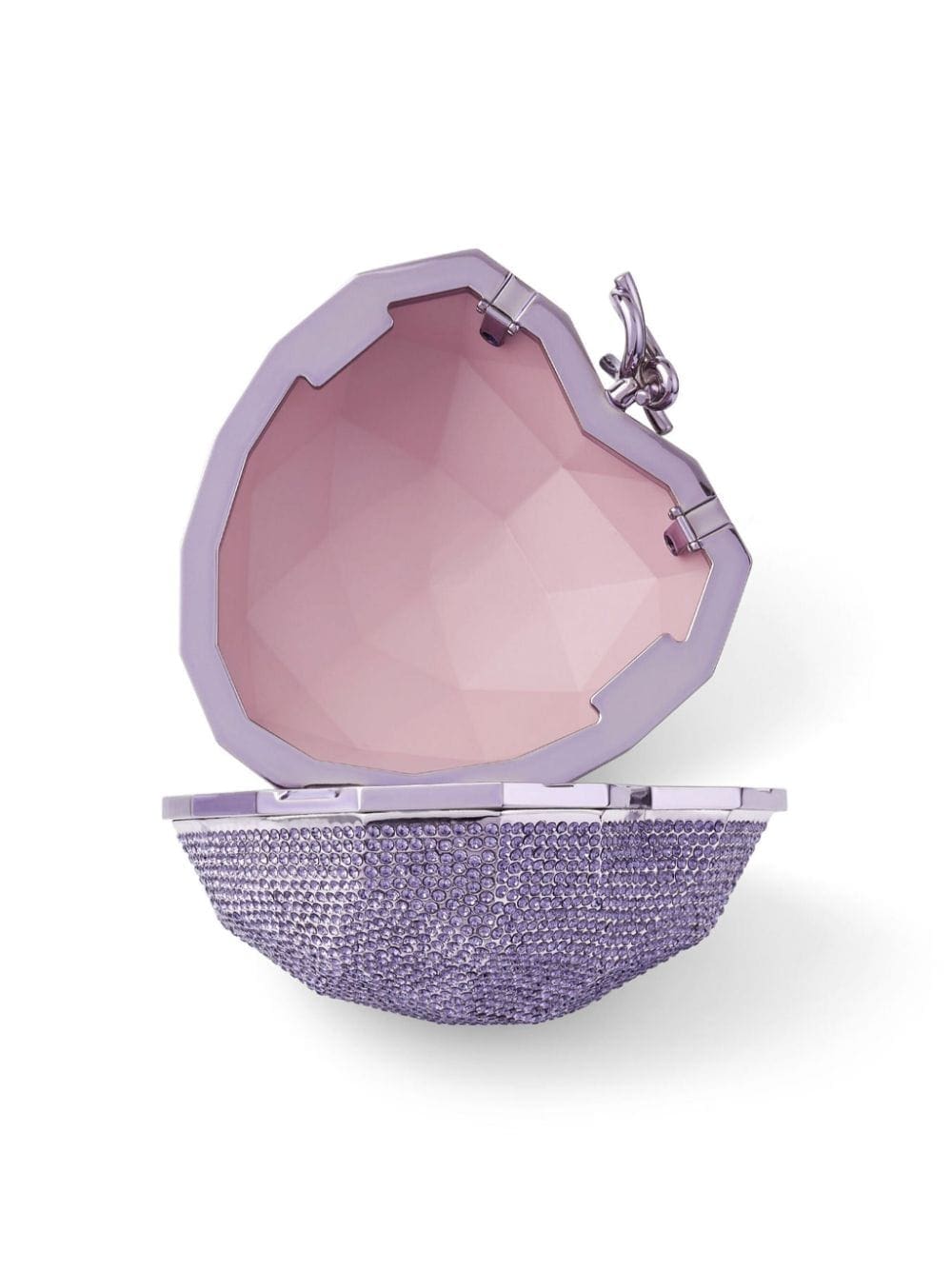 Jimmy Choo Faceted Heart clutch bag - Image 4