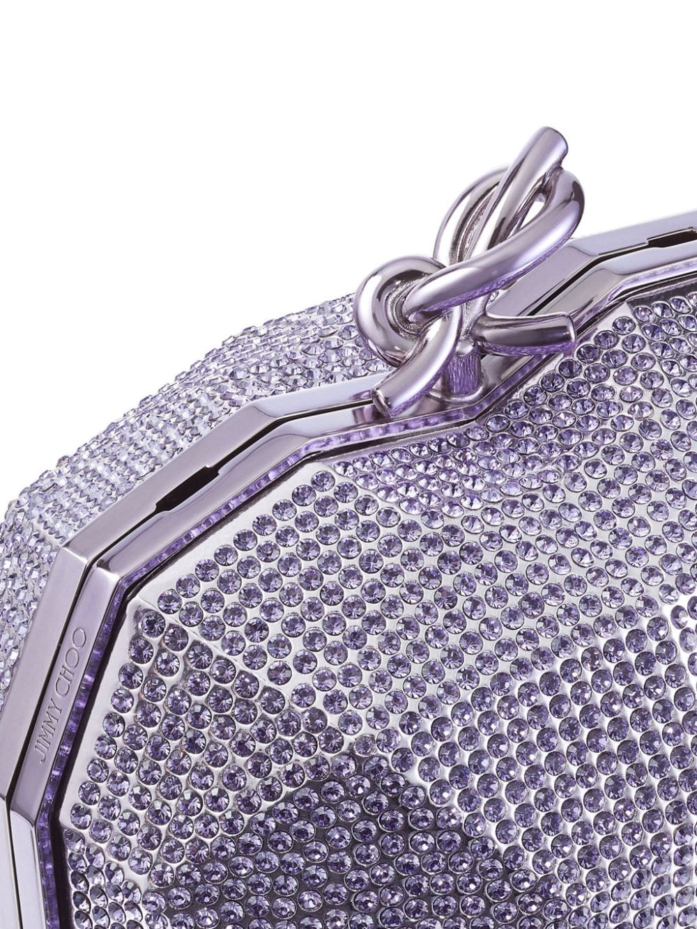 Jimmy Choo Faceted Heart clutch bag - Image 3
