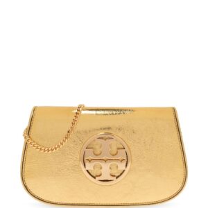 Tory Burch Reva metallic-effect shoulder bag