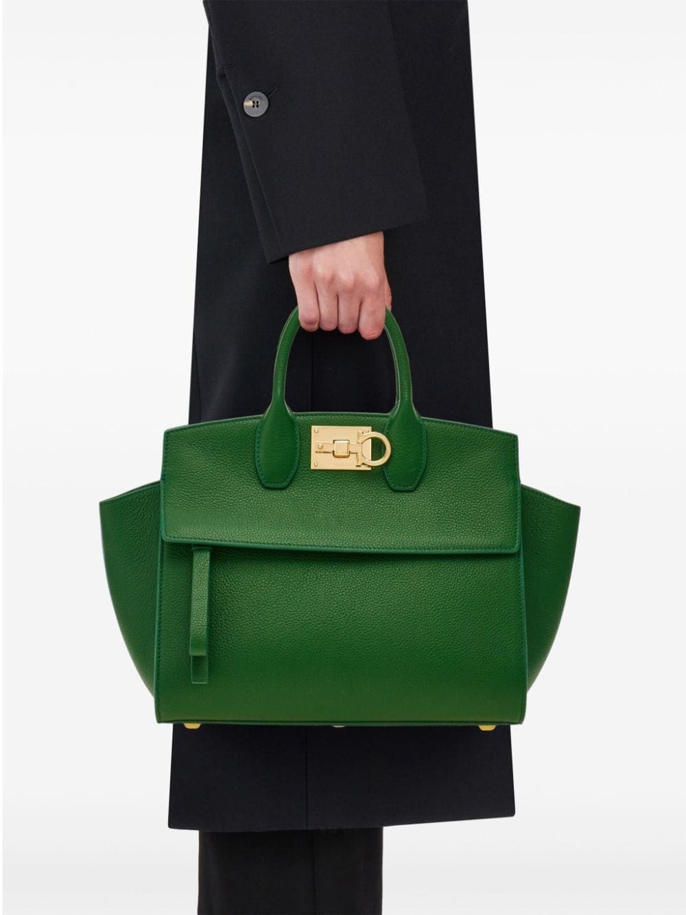 Ferragamo small Studio leather tote bag - Image 2