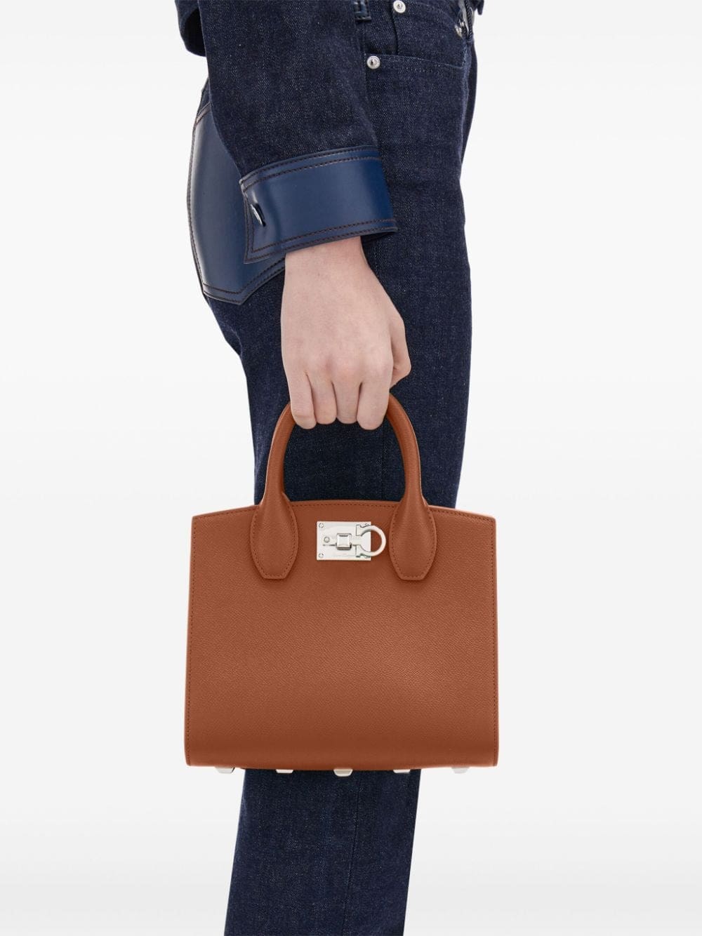 Ferragamo small Studio Box tote bag - Image 3