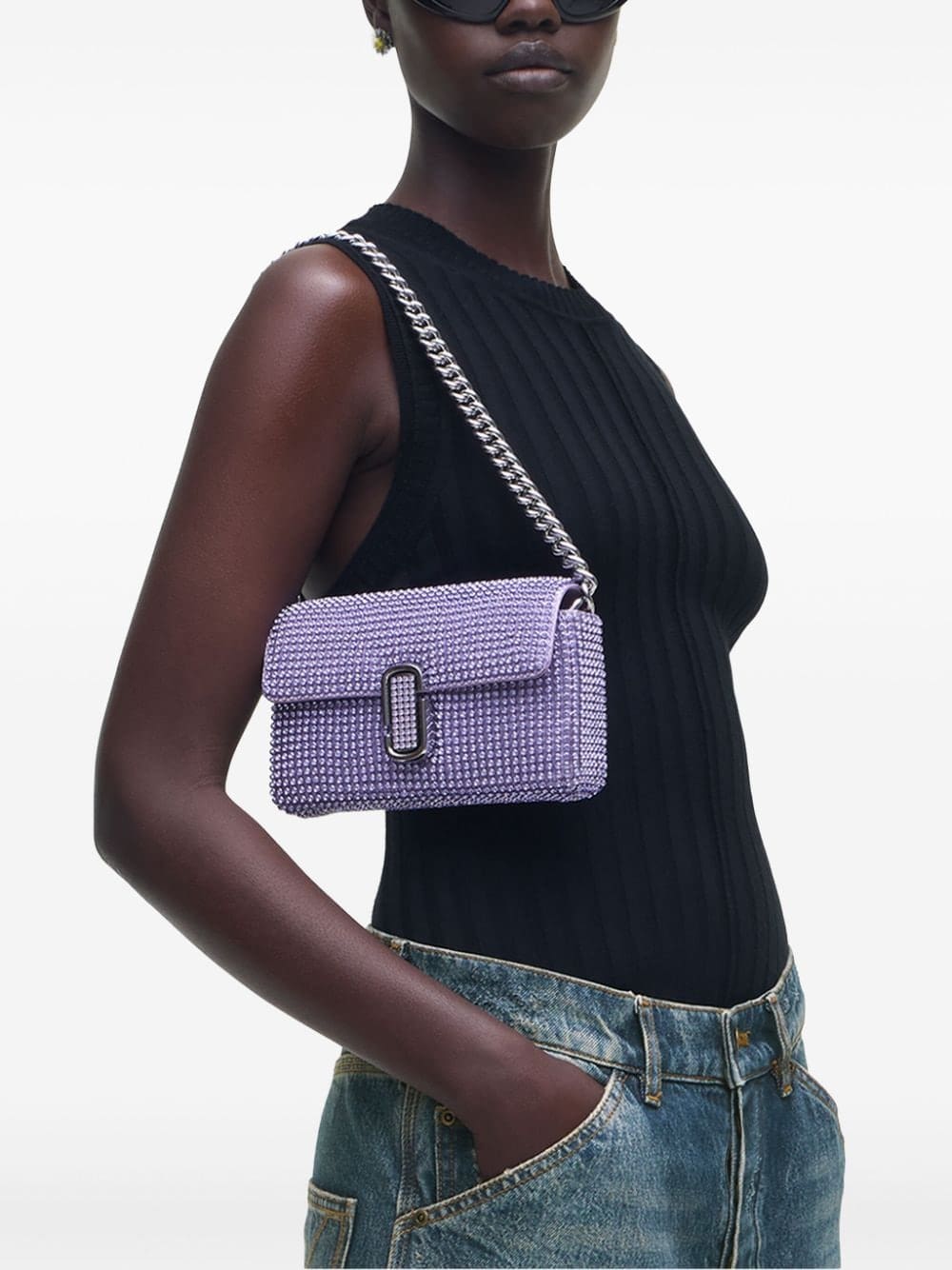 Marc Jacobs The Rhinestone J shoulder bag - Image 2