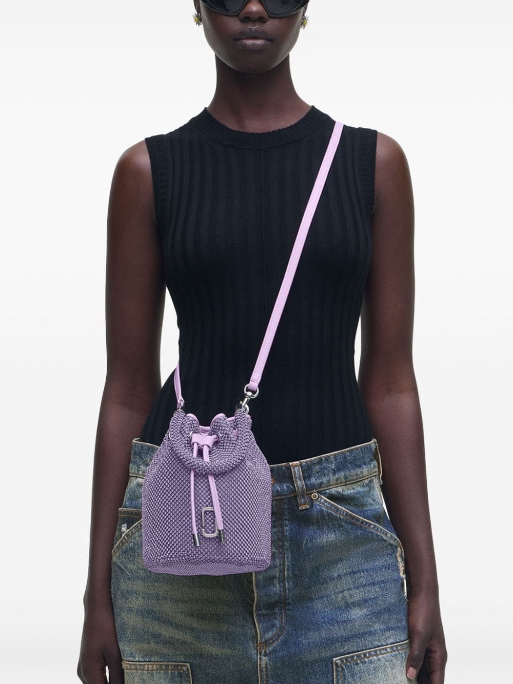 Marc Jacobs The Rhinestone Mini Bucket bag - Image 2