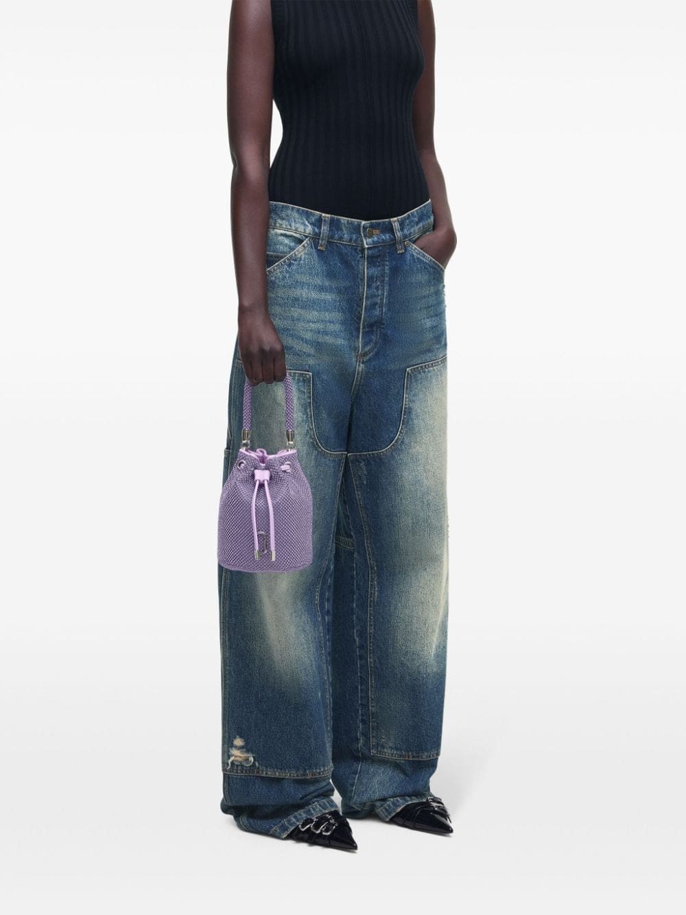 Marc Jacobs The Rhinestone Mini Bucket bag - Image 3