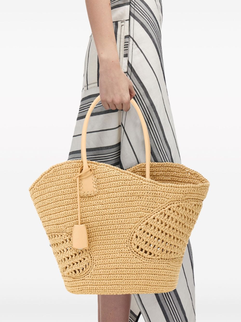 Ferragamo Canvas cut-out tote bag - Image 2