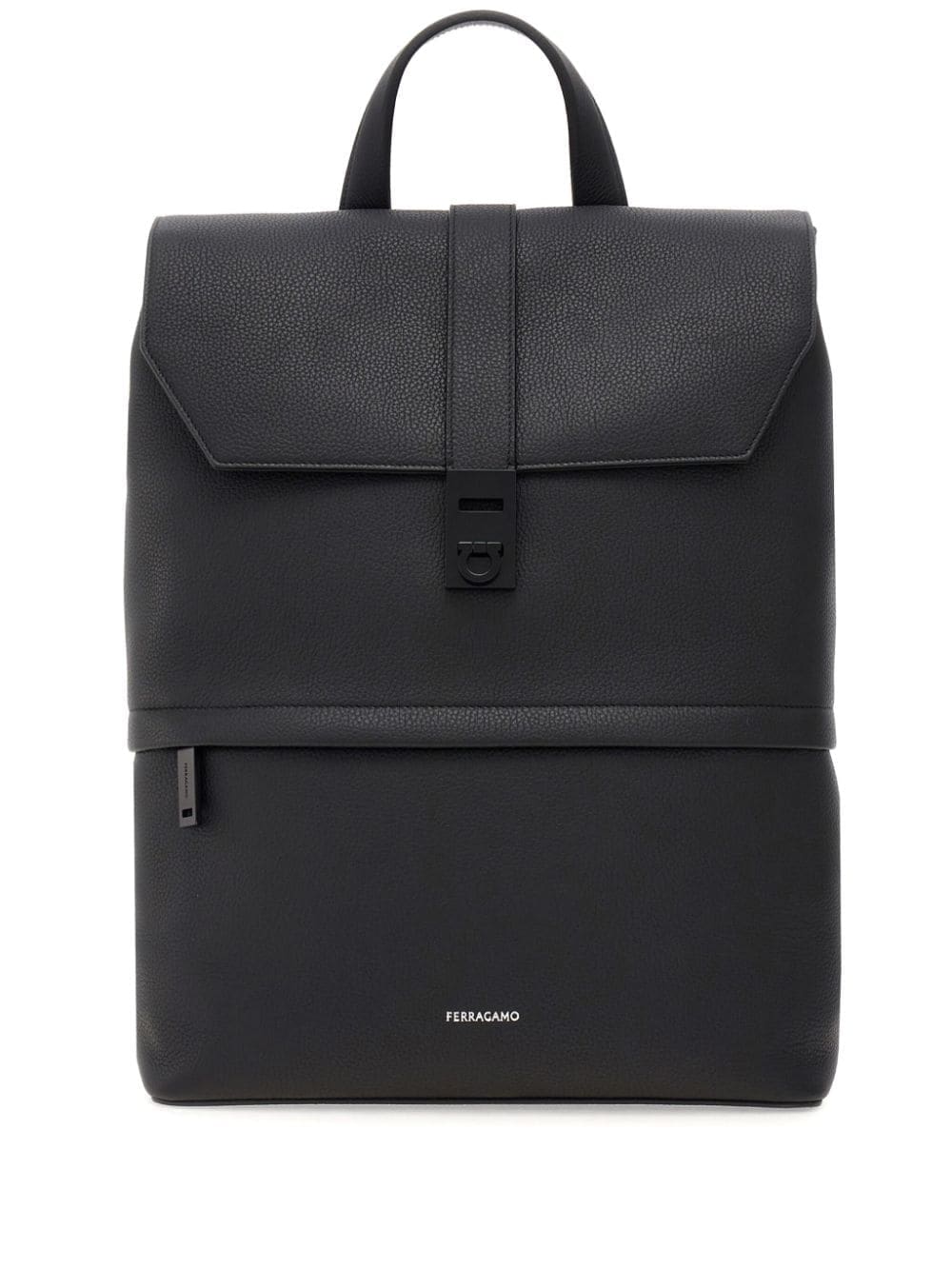 Ferragamo logo-debossed leather backpack - Image 7