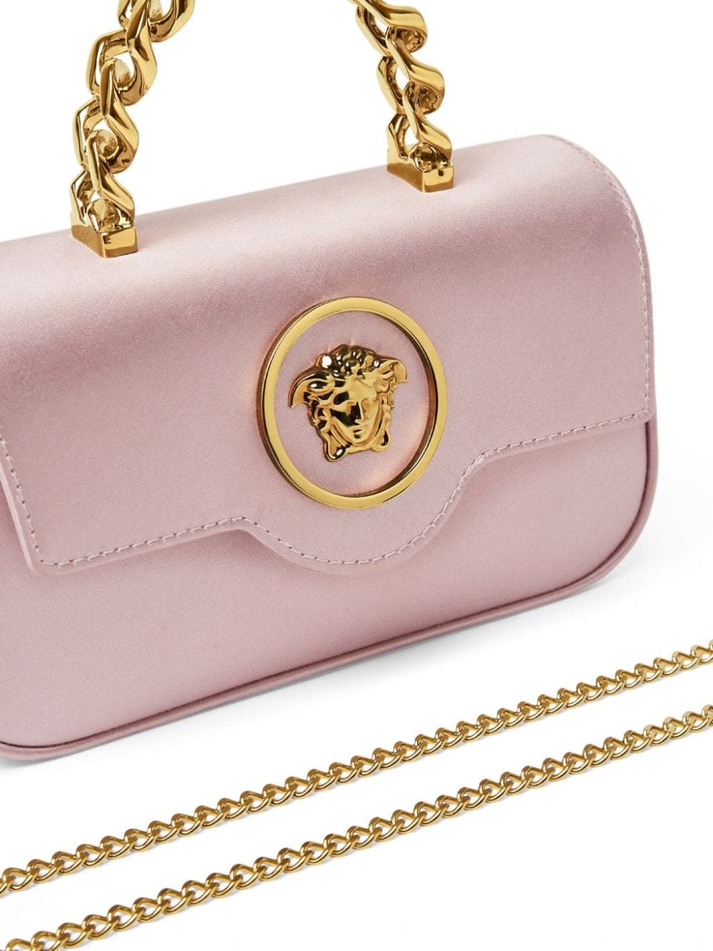 Versace La Medusa satin mini bag - Image 5