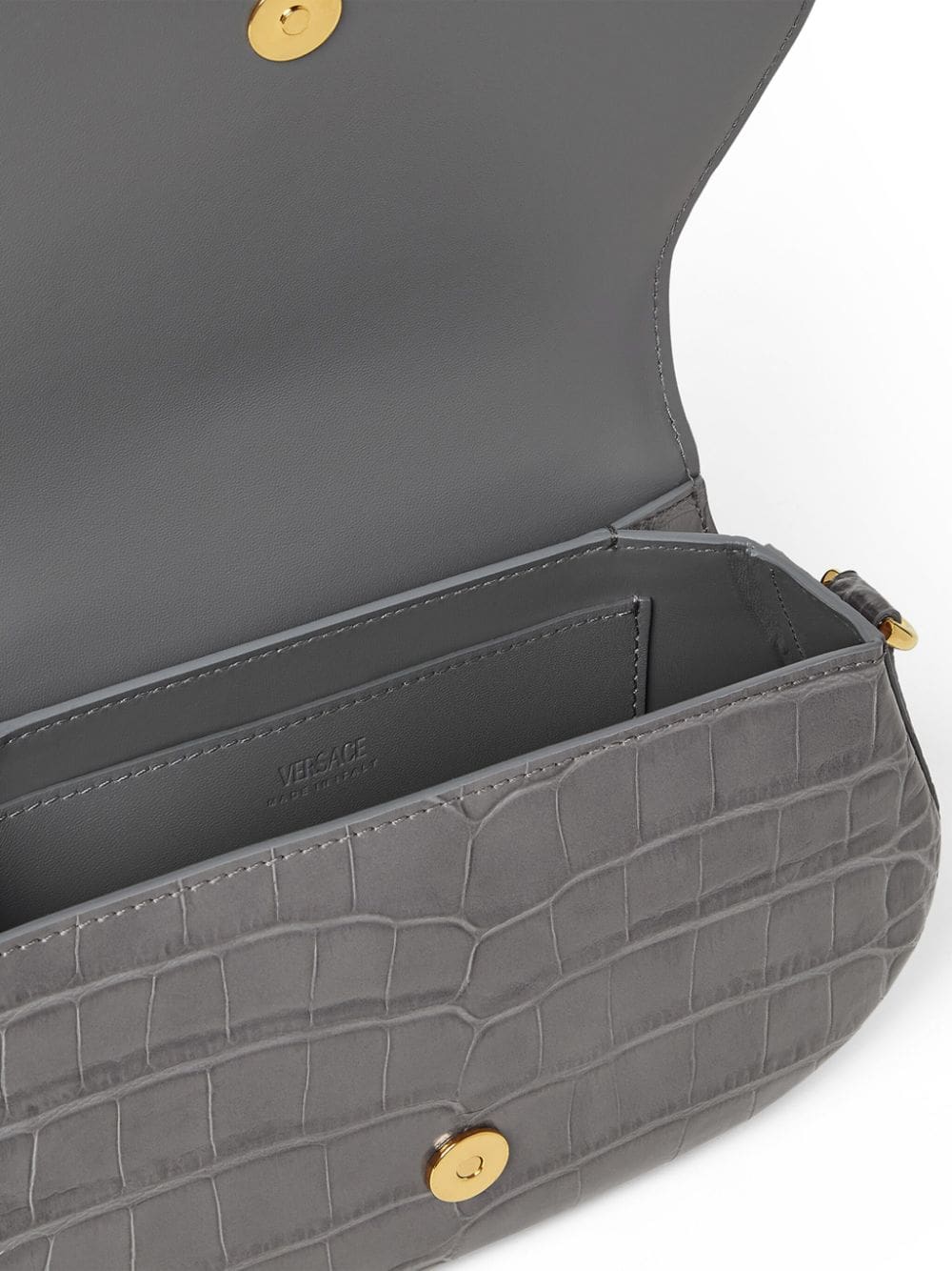 Versace Greca Goddess embossed shoulder bag - Image 5