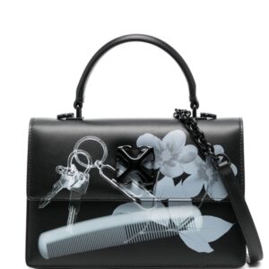 Off-White Jitney X-ray print leather bag