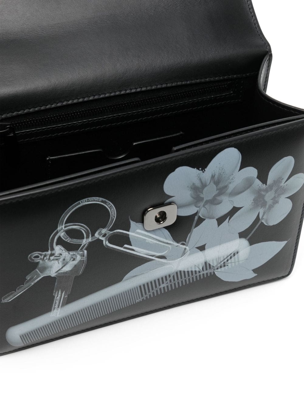 Off-White Jitney X-ray print leather bag - Image 4