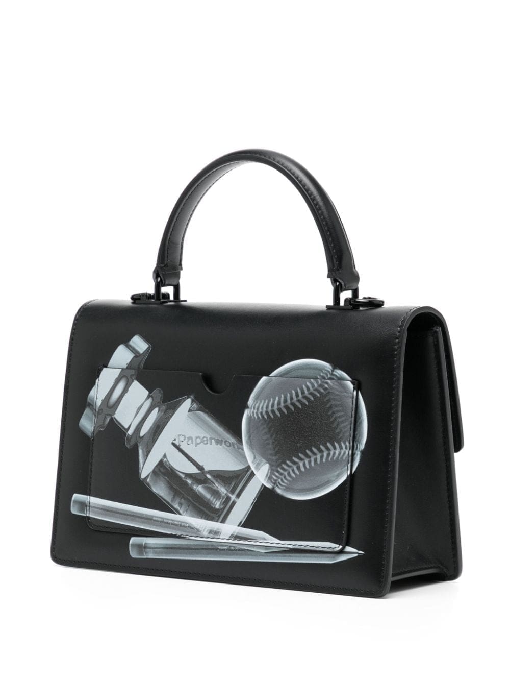 Off-White Jitney X-ray print leather bag - Image 2