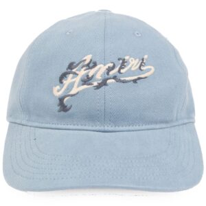 AMIRI logo-embroidered cotton cap