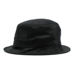 BOSS logo-plaque bucket hat